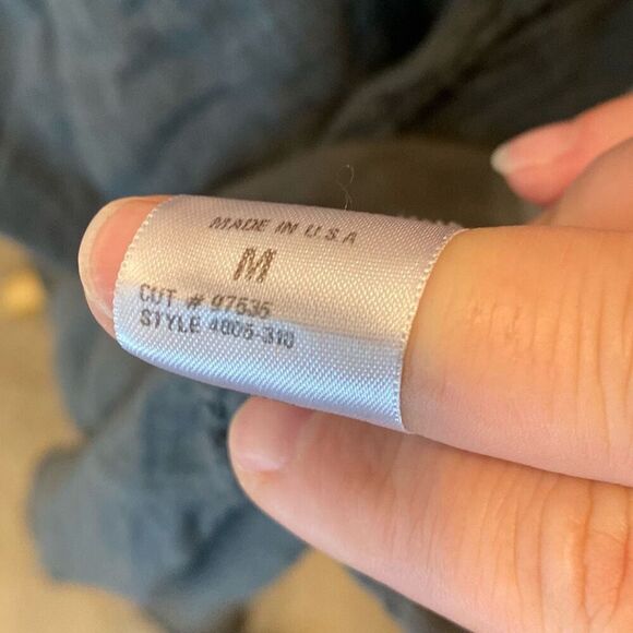 CP Shades Linen Maxi Dress Gray Sleeveless Pockets Minimalist Lagenlook MEDIUM - Picture 10 of 11